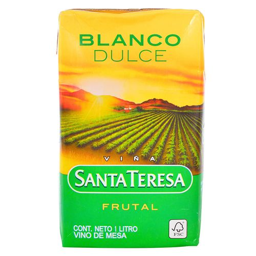 Vino Blanco Dulce de mesa Santa Teresa 1 L