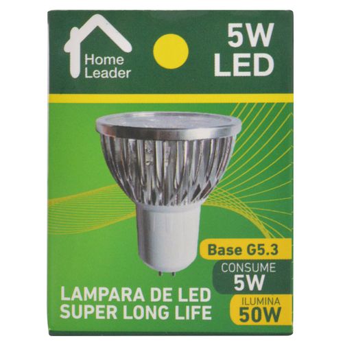 Lámpara led HOME LEADER dicroica 5W G5.3200k