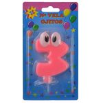 Numero-3-con-ojos-rosados---portavela-de-plastico-0