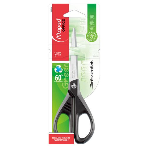 Tijera MAPED Essential Green 17 cm