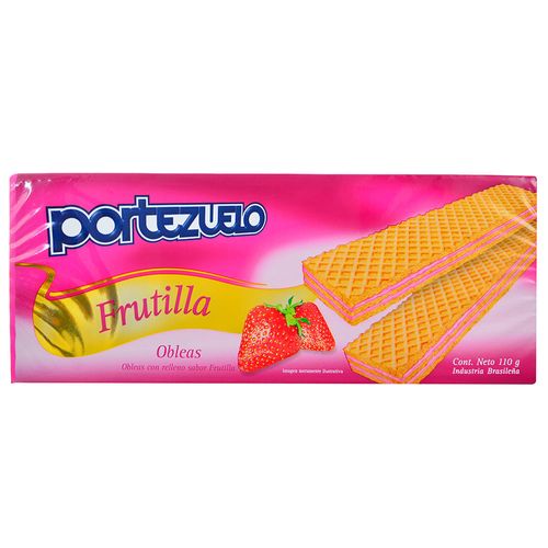 Oblea Frutilla PORTEZUELO 110 g