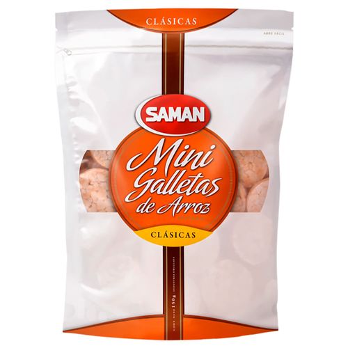 Galleta arroz SAMAN Mini 150 g