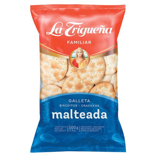 Galleta LA TRIGUEÑA Malteada 500 g