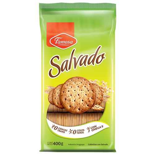 Galletas de Salvado FAMOSA 400 g