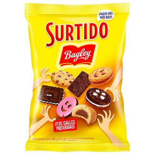 Galletitas Dulces BAGLEY Surtidas 400 g