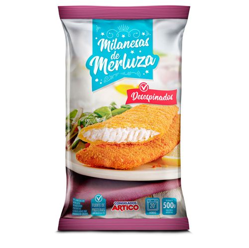 Milanesas de Merluza ARTICO 500 g