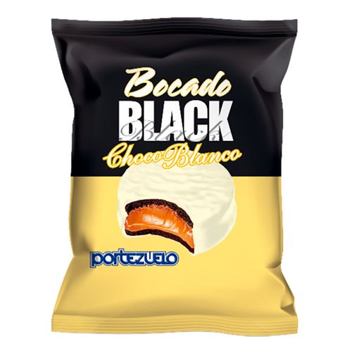 Bocado BLACK chocolate blanco PORTEZUELO 25 g