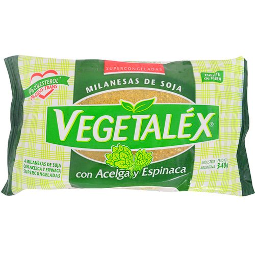 Milanesa VEGETALEX Soja Especial Acelga 4 un.