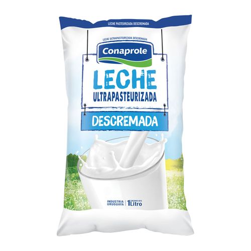 Leche ultra descremada CONAPROLE 1 L