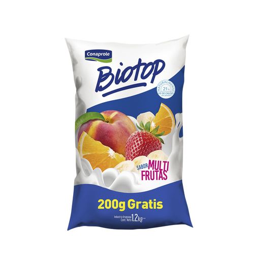 Yogur BIOTOP multifrutas 1.2 kg