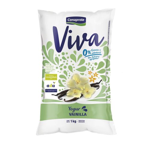 Yogur VIVA vainilla 1 kg