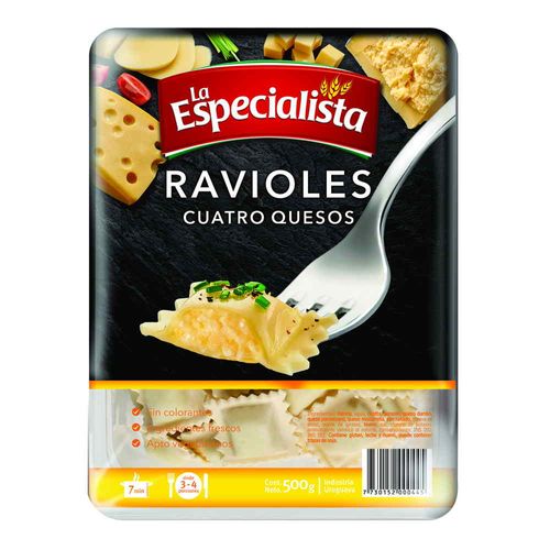 Ravioles LA ESPECIALISTA 4 quesos 500 g