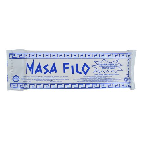 Masa filo fresca GENERAL FOODS 320 g