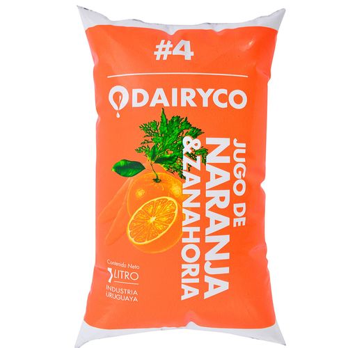 Jugo naranja zanahoria DAIRYCO 1 L