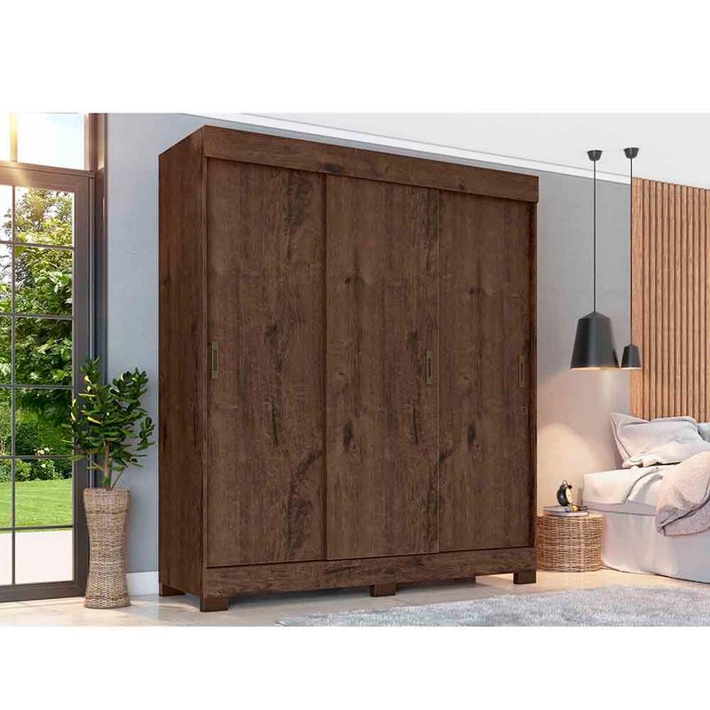 Ropero-Rubi-3-puertas-corredizas---2-cajones-1653x188x525-cm-1
