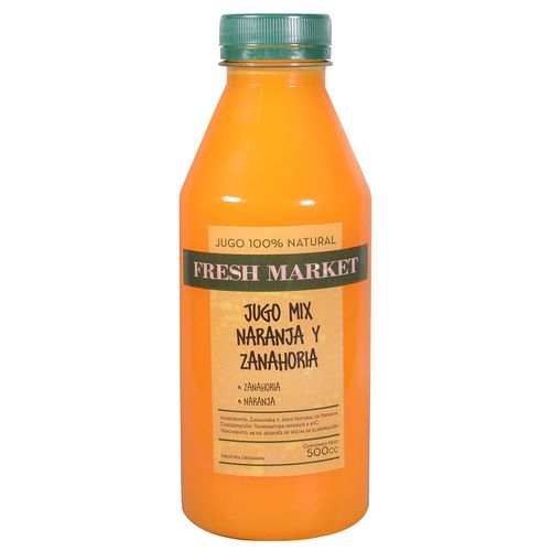 Jugo mix naranja y zanahoria 500 ml