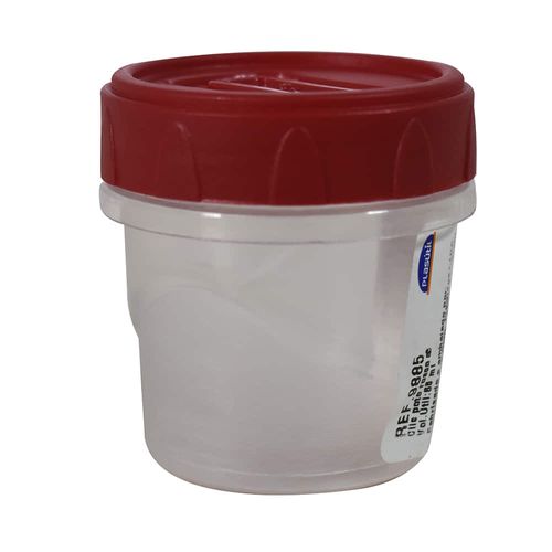 Recipiente Clic tapa rosca 65 ml (Rojo)