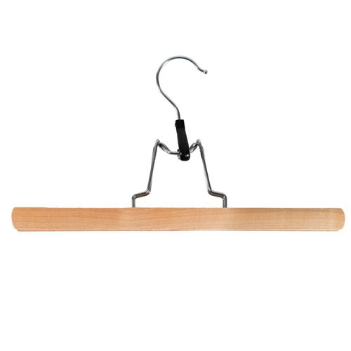 Percha en madera con clip HOME