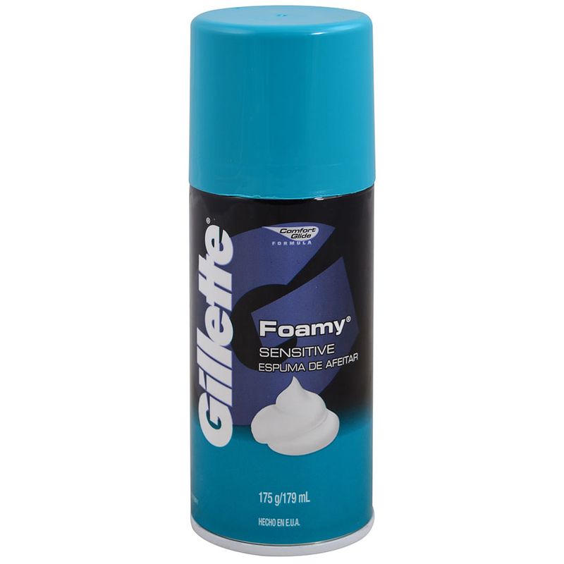 Espuma-de-afeitar-GILLETTE-Foamy-piel-sensible-175-g-0