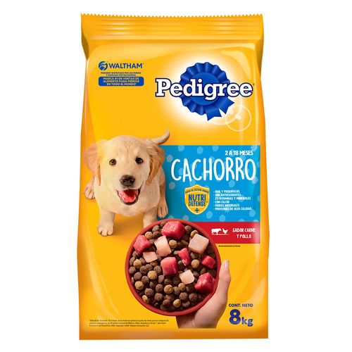 Alimento para perros PEDIGREE Cachorro 8 kg