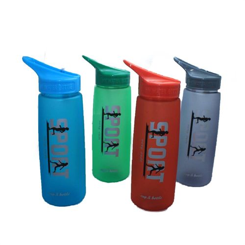 Botella deportiva con gancho