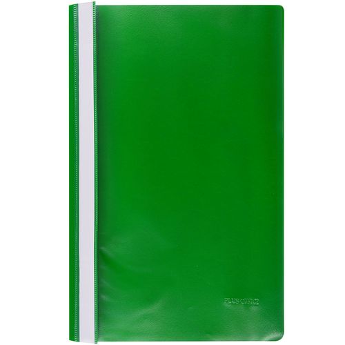 Carpeta tapa transparente oficio verde