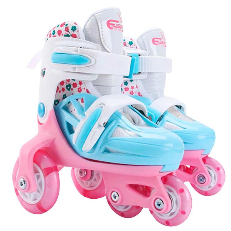 Roller-Ez-Extensibles-4-Ruedas-Rosa-0