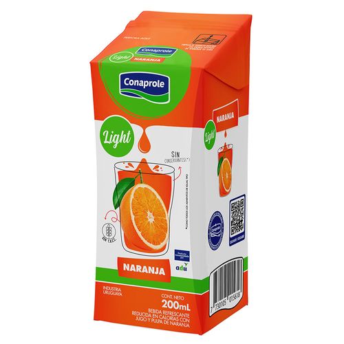 Jugo CONAPROLE Naranja Light 200 ml