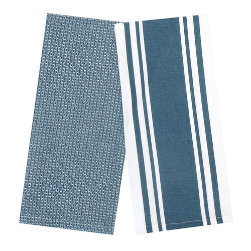 Set x 2 Repasadores 40x60 cm Carter Azul