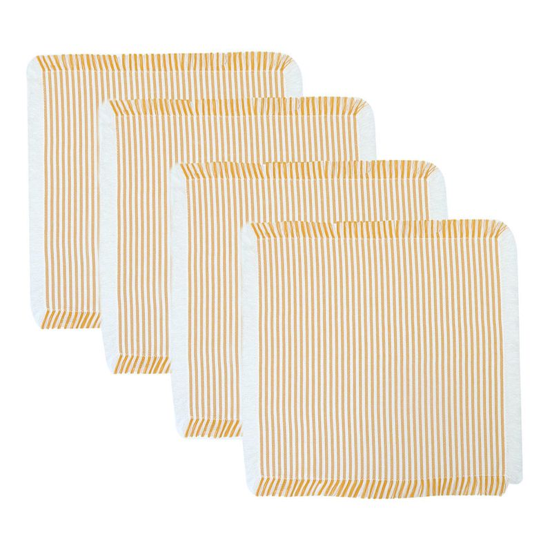 Servilleta-Oxford-40x40-cm-con-Flecos-Amarillo-0