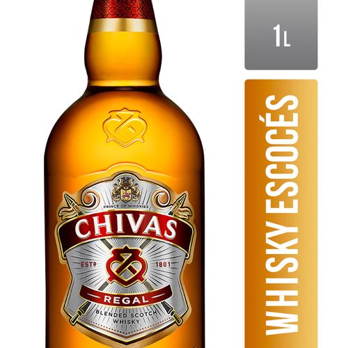 Whisky Escocés CHIVAS REGAL 12 Años 1 L