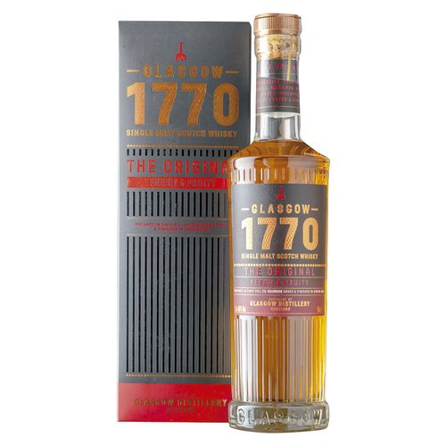 Whisky Escocés GLASGOW 1770 The Original Single Malt 500 cc