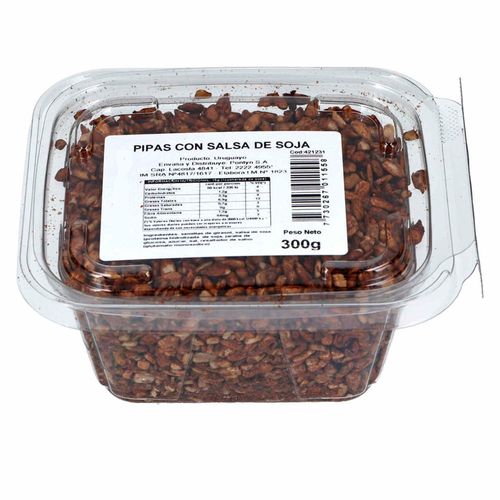 Pipas horneadas en salsa soja 300 g