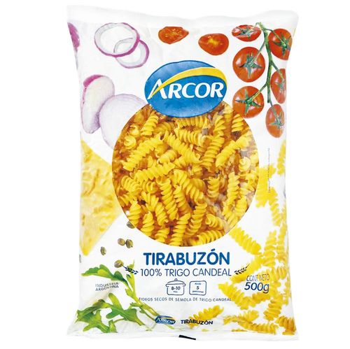 Fideos tirabuzón ARCOR 500 g