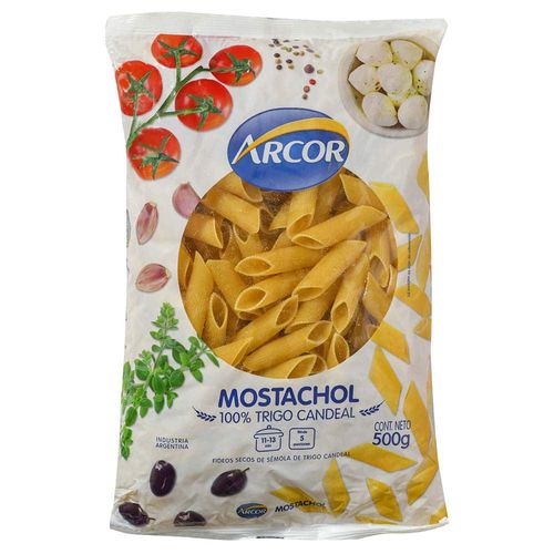 Fideos mostacholes ARCOR 500 g