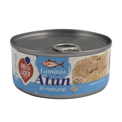 Atún lomito al natural PRECIO LÍDER 160 g