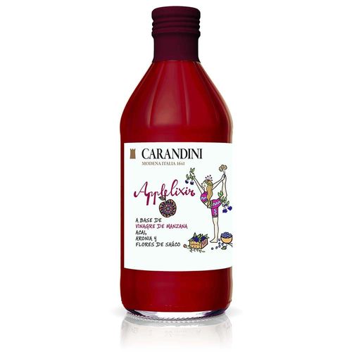 Vinagre de manzana acai, aronia y flores de saúco CARANDINI 500 ml