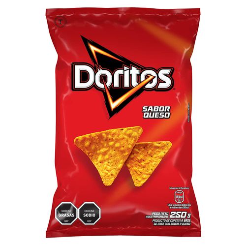 Snack DORITOS queso 250 g