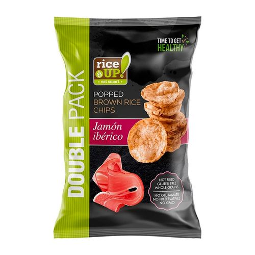 Chips de arroz sabor jamón up 120 g