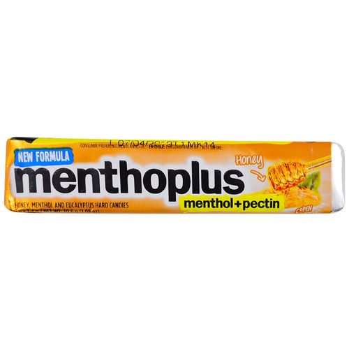 Pastillas miel MENTOS Plus Arcor 30,6 g