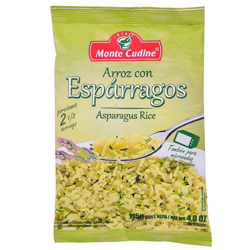 Arroz con espárragos MONTE CUDINE 115 g