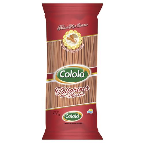 Fideos tallarín COLOLÓ con morrón 500 g