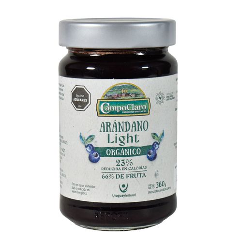 Mermelada Arándanos Light CAMPOCLARO 360 g