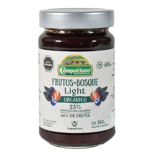 Mermelada Frutos del Bosque Light CAMPOCLARO 360 g