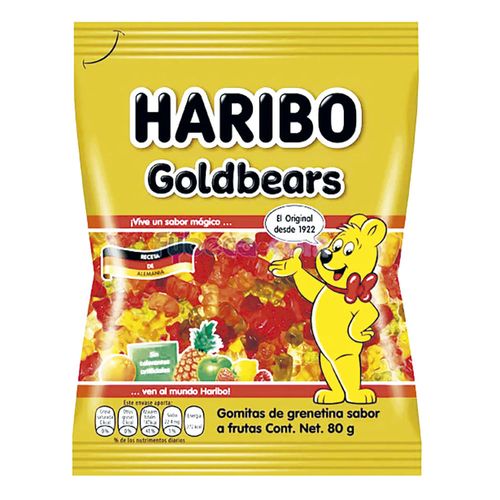 Gomitas gelatina HARIBO ositos d'oro 100 g