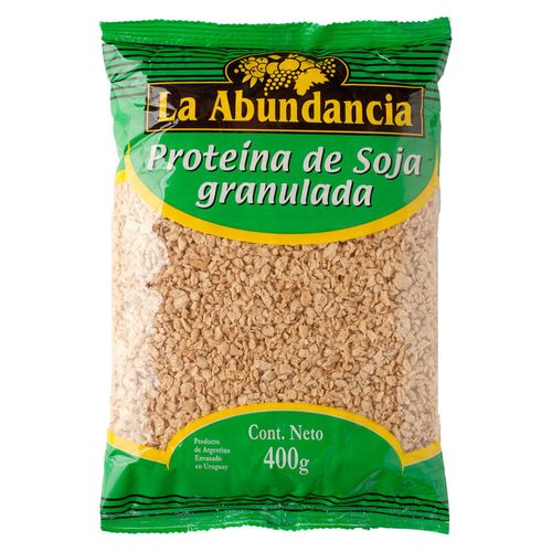 Proteína de soja LA ABUNDANCIA 400 g