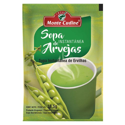 Sopa de arvejas MONTE CUDINE individual