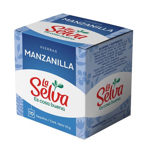 Té LA SELVA manzanilla 10 un.