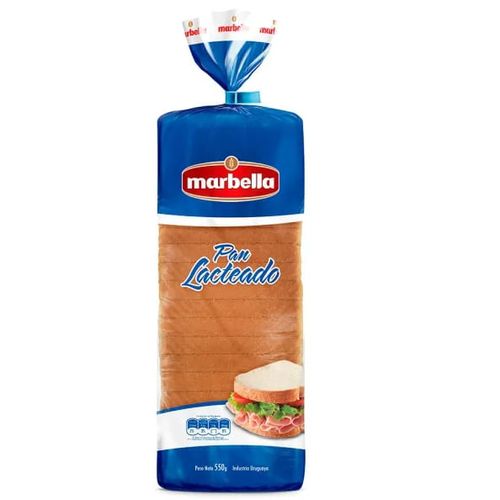 Pan lactal MARBELLA grande 550 g