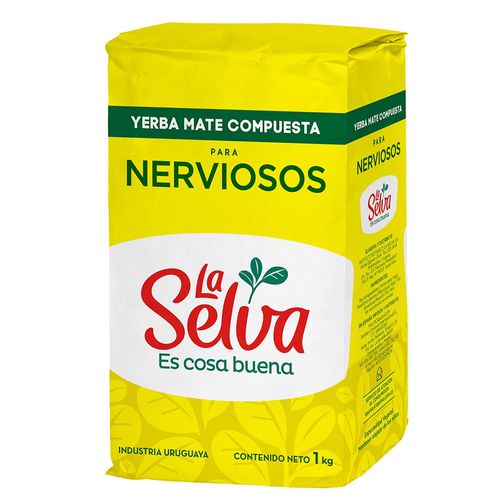 Yerba LA SELVA para nerviosos 1 kg